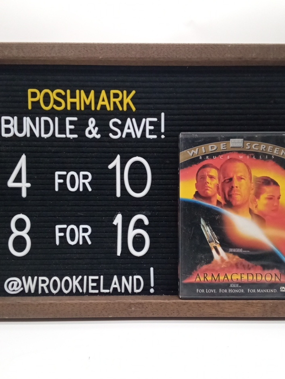 Armageddon DVD#E47
